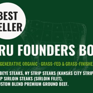 Tru Founders Box ~ Organic, Grass-fed and Grass-finished Steak Delivery Box